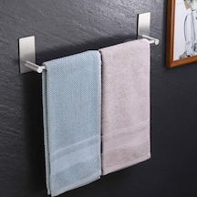 Deltahome Paslanmaz Çelik Banyo Havluluk Askılık 50Cm Inox