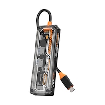Ally Type-c To Usb3.0+usb2.0+type-c Pd+sd+tf+hdmı Çoğaltıcı Hub 6