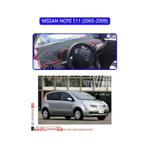 Nissan Note E11 2005-2009torpido Koruma Halısı Mavi Kenar
