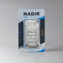 100 Gram Gümüş Külçe