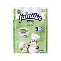 Familia Plus Natural Havlu 16'lı 5 Adet