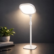 Tr Telefon Tutuculu 84 Led 10w Video Konferans Işığı Usb F-616 Beyaz