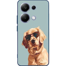 Poco X7 Pro Uyumlu Karizmatik Köpek Baskılı Silikon Kılıf Renkli