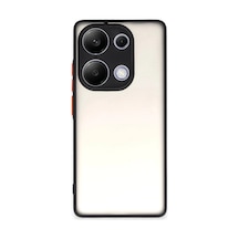 Xiaomi Redmi Note 13 Pro 4g Kılıf Montreal Silikon Kapak - Siyah 0.2M-Çok Renkli