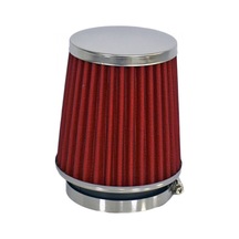 Carub BR4686101 Tuning Hava Filtresi 2 Aparatlı Krom-Kırmızı