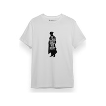 Peaky Blinders Alfie Dies Halloween Beyaz Kısa Kol Erkek Tshirt 001