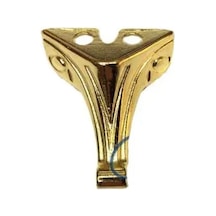 Magicool Moda Ahşap Sandık Ayağı, Kutu Ayak 2,5 Cm - Sarı, 100 Adet