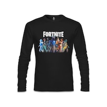 Fortnite - From Darkness Siyah Erkek Sweatshirt