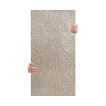 Tink 3d Kendinden Yapışkanlı Duvar Kağıdı Yeni Nesil Akustik Keçe Panel Modern Desen 52x98 Cm Açık Gri, 2 Adet 1 M²