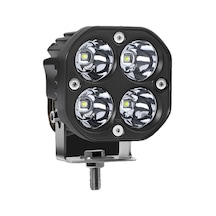 Off-road sis lambası 4 led 12-32V 40W -set Beyaz / LASS284-2