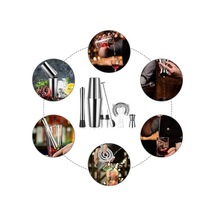 Zyzqstore 7 Parça Boston Shaker Kokteyl Seti 750 Ml Avantajlı Set
