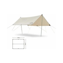 Naturehike Tarp Tente Güneşlik Bej Pol Dahil 3x4m Bej