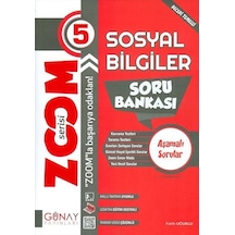 Günay 5. Sınıf Zoom Serisi Sosyal Bilgiler Soru Bankası N11.4896