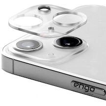 iPhone Uyumlu 15 Plus Kamera Lens Koruyucu Şeffaf Temperli
