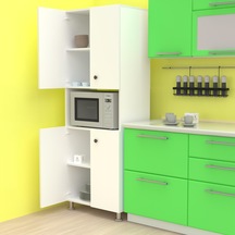 Kenzlife fırın dolabı bedriye byz 185*66*45 mutfak banyo kiler of
