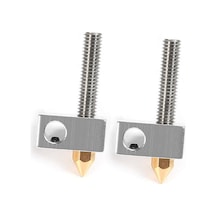 Takım Pirinç Nozul Ekstruder Baskı Kafası Gümüş 0.4 Mm 2 Adet