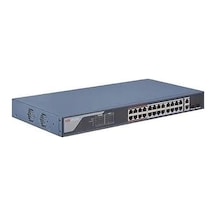 Hikvision DS-3E1326P-EI 370 W 24 Port 10-100-1000 Mbps Yönetilebilir RackMount Switch