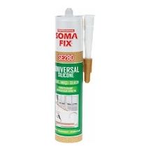 Somafix SE280 Genel Amaçlı Asetik Silikon 280 Gr Antrasit Gri