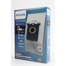 Philips Uyumlu Expression S Bag Toz Torbası (4 Adet )