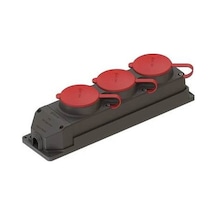 Nead Kauçuk 3x25 A 3'lü Grup Priz Nead 4012