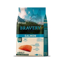 Bravery Salmon Tahılsız Somonlu Büyük ve Orta Irk Yetişkin Köpek Maması 12 KG Bravery Salmon Tahılsız Somonlu Büyük ve Orta Irk Yetişkin Köpek Maması 12 KG