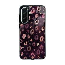 Galaxy Uyumlu A37 Kılıf Kamera Lens Korumalı Desenli Silikon Üstün Koruma Pazarplus Pembe
