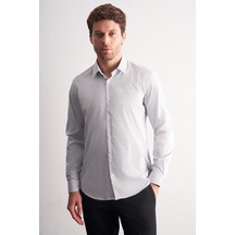 İmza Beyaz - Lacivert Sert Yaka Çizgili Desen Uzun Kol Slim Fit Esnek Gömlek 1004255177 Beyaz - Lacivert İmza Beyaz - Lacivert Sert Yaka Çizgili Desen Uzun Kol Slim Fit Esnek Gömlek 1004255177 Beyaz - Lacivert