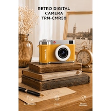 Torima CMR50 Mini Dijital Retro Kamera 48 MP Selfie Video Vlog Kamerası