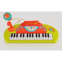 Karaoke Özellikli Müzikli Işıklı Mp3 Girişli Ve Mikrofonlu Çok Fonksiyonlu Piyano-lc-30972