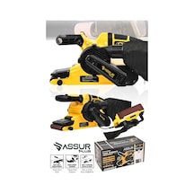 Assur Plus 900W Elektrikli Vakumlu Tozsuz Cila Özellikli Tank Zımpara Makinesi - 2850