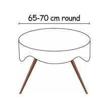 Ulzyvf El İşi Dantel Masa Örtüsü - Pamuklu Yuvarlak Çiçek Desenli Yeni Renk Seçenekleri Beyaz Beyaz