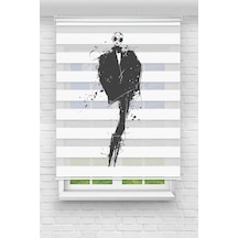 Perdeoutlet38 Baskılı Renkli Moda Kız Dijital Baskılı Zebra Perde-cocuk Odası-stor Perde Model:tyc9a51225e338d66ca127500 Çok Renkli