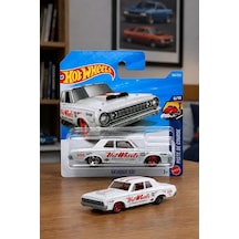 Hot Wheels '64 Dodge 330 - Piste De Course Özel Seri Metal Oyuncak Araba Çok Renkli
