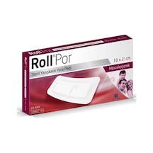 Roll Por 10 x 25 cm Steril Yapışkanlı Yara Pedi 10 x 12 Adet