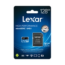 Lexar 128Gb Microsdxc Uhs-1 633X 95Mb/Sn (U3) 4K Hafıza Kartı