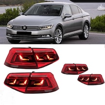 Vw Passat B8 2014-2019 B8.5 Dizayn Ledli Arka Stop Lambası