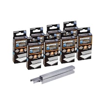 Standart Zımba Teli, 6 Mm Uzunluk, 5000 Adet/kutu, 8'li Paket