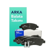Delphi Kia Soul Arka Fren Balata Takımı (2010-2014)