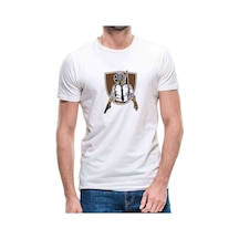 Pubg Soldier With Hand Gun Erkek Beyaz Tshirt