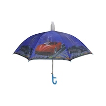Cappello Marlux Bardaklı Korumalı Erkek Çocuk Lacivert Baskılı Şemsiye M21 (507008397)-Mavi