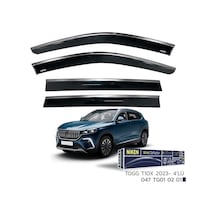 Muratech Kromlu Cam Rüzgarlığı Togg T10x 2023- 4lü