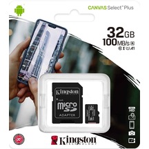 Kingston 32GB MicroSDHC Hafıza Kartı