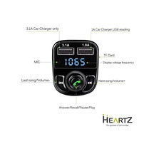 Lexroo Fm Transmitter Modulator Araç Fast Quıck Charge Hızlı Şarj Flash Bellek Micro Sd Mp3 Player