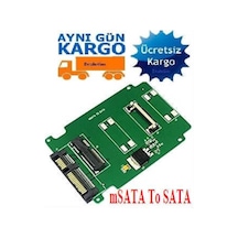 Msata (Mini Sata) Ssd To Sata 4226P Mini Pcı-E Express Adaptör Dö