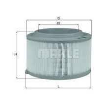 Mahle Lx3458 Hava Filtresi Ford Ranger 2.2 TDCI-3.2 TDCI 11