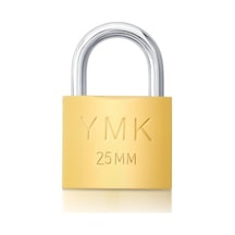 Ymk Asma Kilit Sarı Kısa 25 Mm Ymk-1225b
