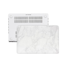 Apple Uyumlu MacBook Pro Kılıf HardCase A1286 2008/2012 ile Marble