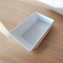 Bezos 3d Baskı Pasta Malzeme Organizeri Kabartma Tozu Vanilya Poşet Saklama Kutusu Mutfak Dolabı Beyaz Bzoshb
