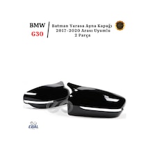 Ebal Otomotiv BMW G30 Batman Yarasa Ayna Kapağı Piano Black 2017 Sonrası