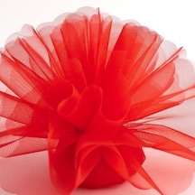 27 Metrex70 Cm Kırmızı Süsleme Tülü Kırmızı Tül Araba Çiçek Düğün Dekor Tül Red Decoratıon Tulle